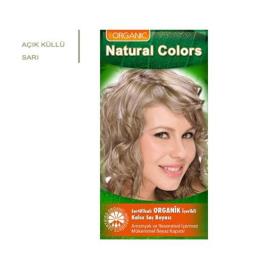 Organic Natural Colors 10C Açık Küllü Sarı Bitkisel Kalıcı Saç Boyası 