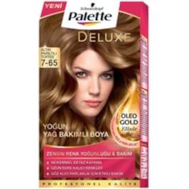 Palette 7.65 Altın Parıltılı Toffee Saç Boyası