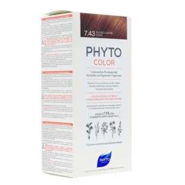 Phyto Phytocolor 7.43 Kumral Bakır Dore Yeni Formül Bitkisel Saç Boyası