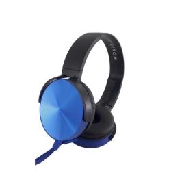 Platoon PL-2308 Kulak Üstü Mikrofonlu Kablolu Kulaklık Mavi