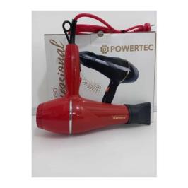 Powertec TR101 Kırmızı Saç Kurutma Makinesi