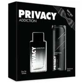 Privacy Addiction Edt Erkek Parfüm 100 ml+ 150 ml 3'lü Deodorant
