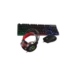 Rampage GM-X9  Işıklı Gaming Klavye Mouse Kulaklık Set