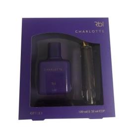 Rebul Charlotte Edp 100 ml & 20 ml Kadın Parfüm Seti