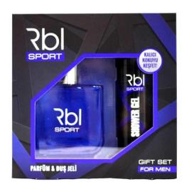 Rebul Men Sport EDT 90 ml + Shower Gel 200 ml Erkek Parfüm Seti