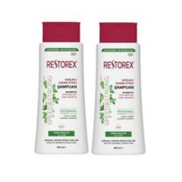 Restorex 500 ml + 500 ml Yağlı Saçlar İçin Şampuan