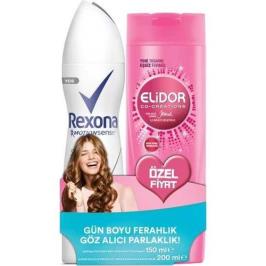 Rexona Stay Fresh Deodorant 150 ml+Elidor Güçlü ve Parlak Şampuan 200 ml
