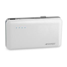 S-Link Swapp Ip-L44 12000 mAh 2.1A-2.1A Çift USB Çıkışlı Pilli Taşınabilir Şarj Cihazı Mavi