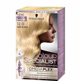 Schwarzkopf Colour Specialist 12-0 Sarı Elmas 60 ml Saç Boyası