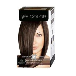 Sea Color 3/0 Koyu Kahve Saç Boyası