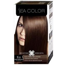 Sea Color 5/77 Sıcak Çikolata Saç Boyası