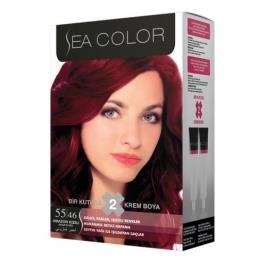 Sea Color 55/46 Amazon Kızılı Saç Boyası