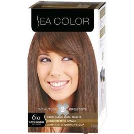 Sea Color 6/0 Koyu Kumral Saç Boyası