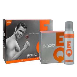 Snob EQ EDT 100 ml Erkek Parfümü + 150 ml Deodorant