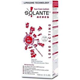 Solante 150 ml Acnes Lotıon Spf 50 Sivilceli Ciltler İçin Losyon