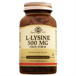 Solgar L-Lysine 500 mg 50 Kapsül Amino Asit