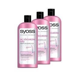 Syoss 550 ml x 3 Adet Saç Dökülmesine Karşı Şampuan