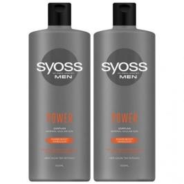 Syoss Men Power 3x500 ml Şampuan