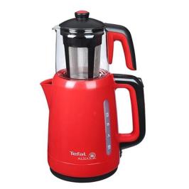 Tefal MyTea BJ201541 1500 W 0.9 lt Demleme 1.9 lt Su Isıtma Kapasiteli Çay Makinesi Kırmızı