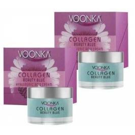 Voonka Collagen 2x50 ml Beauty Blue Hyaluronic Acid Krem