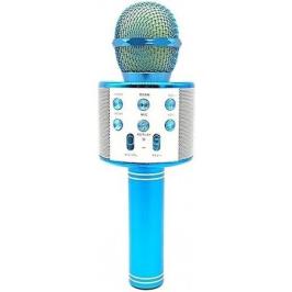 Wster WS-858 Mavi Karaoke  Bluetooth Mikrofon