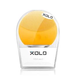 Xolo Sarı Şarj Edilebilir Silikon Yüz Temizleme Cihazı ve Masaj Aleti