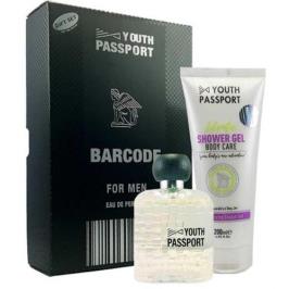 Youth Passport Barcode 100 ml Erkek Parfüm Seti